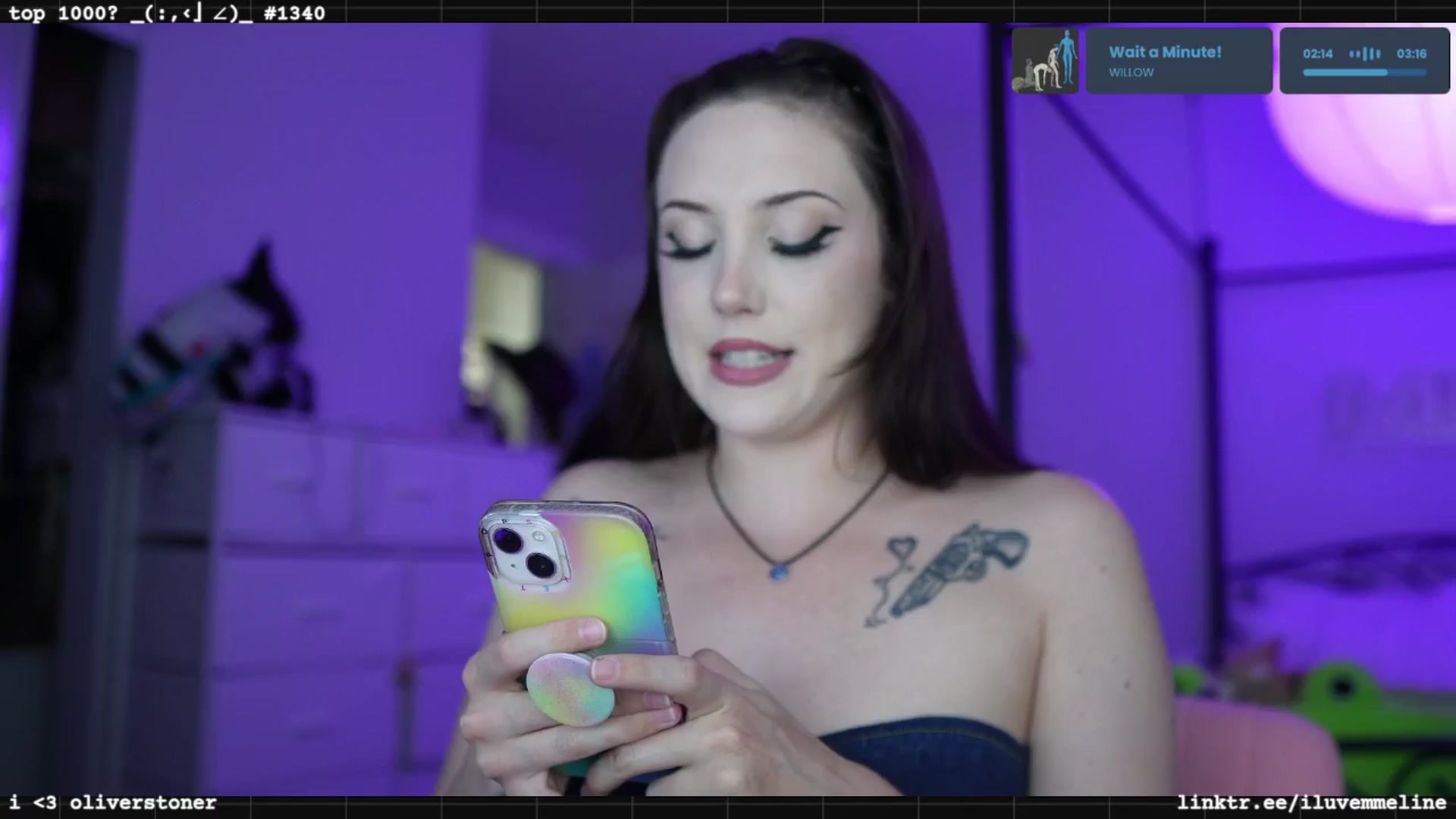 Gallery image thumbnail from EMMEL1NE's myfreecams stream on, 09/21/2025, 23:40 image 9 of 20
