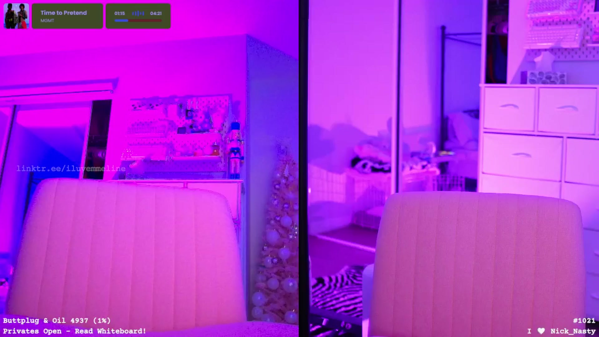 Gallery image thumbnail from EMMEL1NE's myfreecams stream on, 12/22/2025, 01:26 image 16 of 20