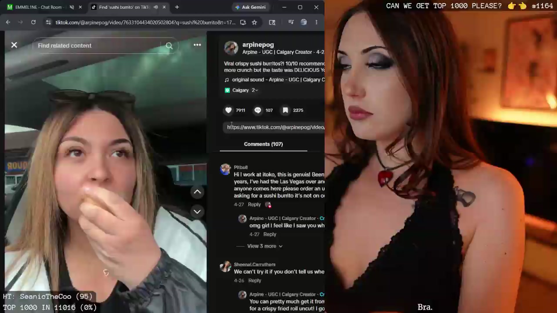 Gallery image thumbnail from EMMEL1NE's myfreecams stream on, 05/31/2026, 10:34 image 7 of 20