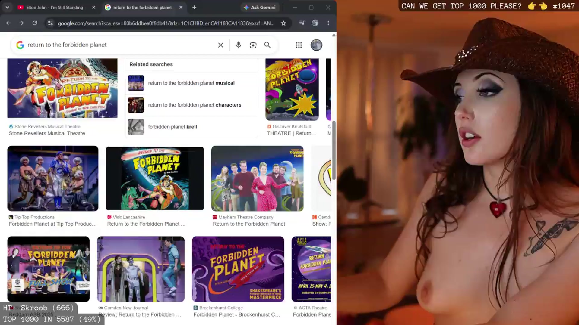 Gallery image thumbnail from EMMEL1NE's myfreecams stream on, 05/31/2026, 13:10 image 19 of 20