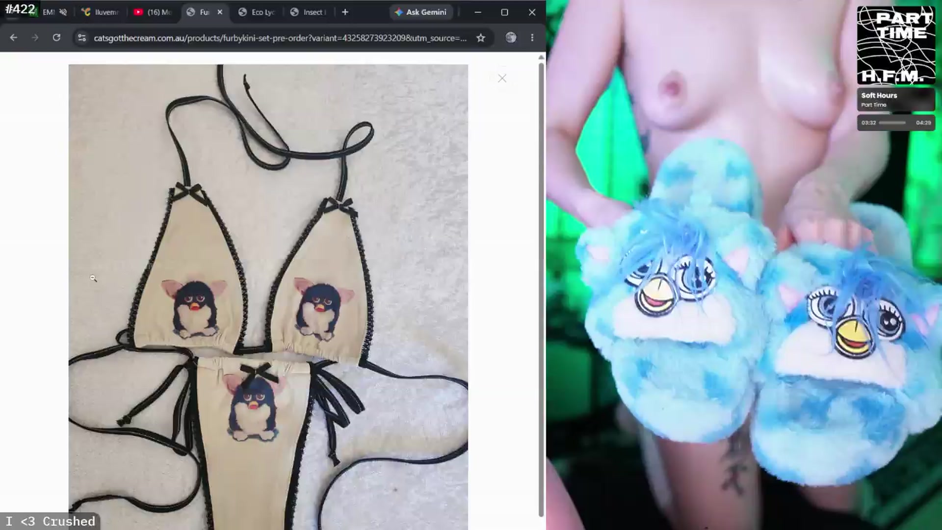 Gallery image thumbnail from EMMEL1NE's myfreecams stream on, 07/14/2026, 12:25 image 8 of 20