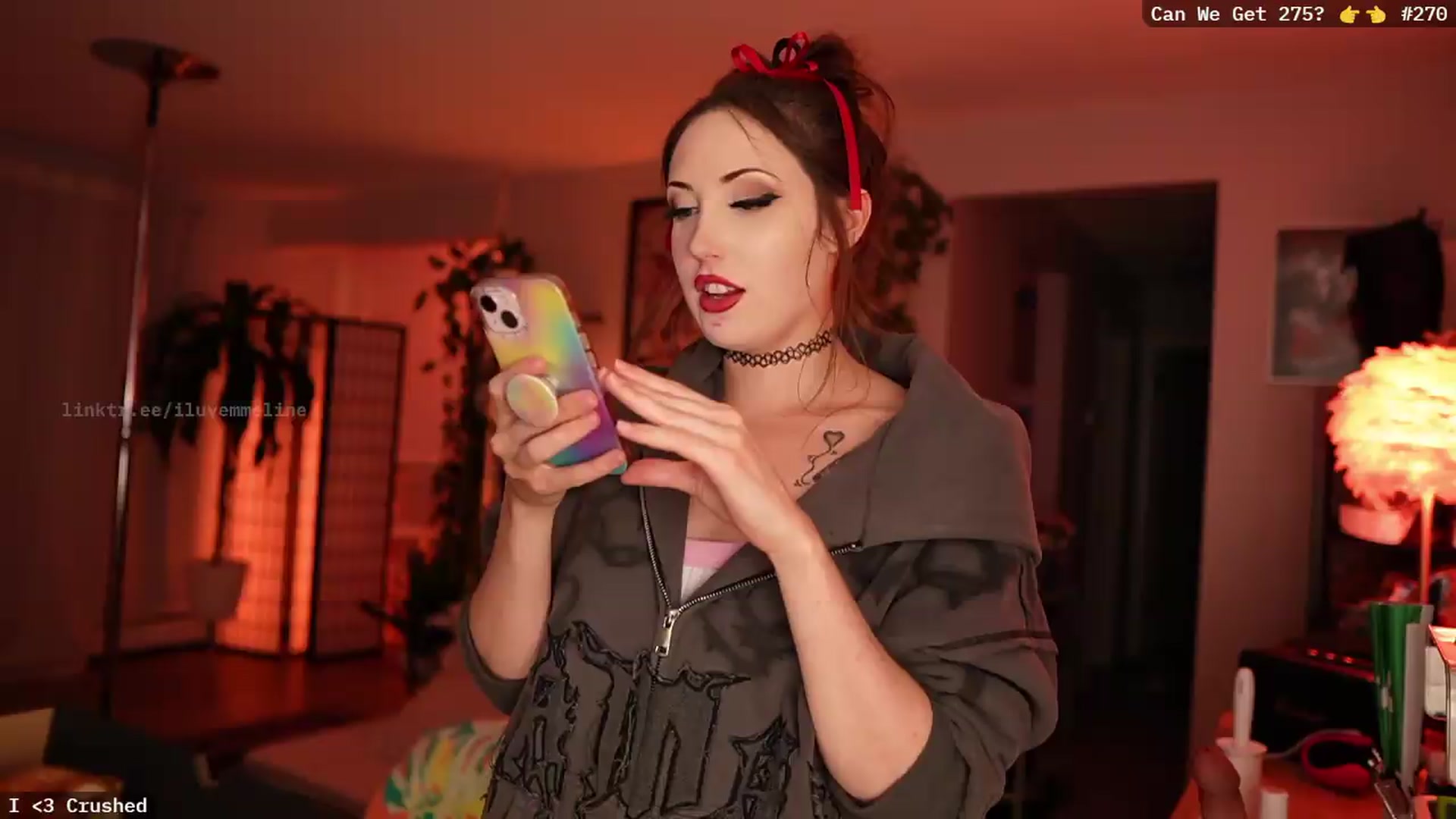 Gallery image thumbnail from EMMEL1NE's myfreecams stream on, 08/01/2026, 07:08 image 15 of 20