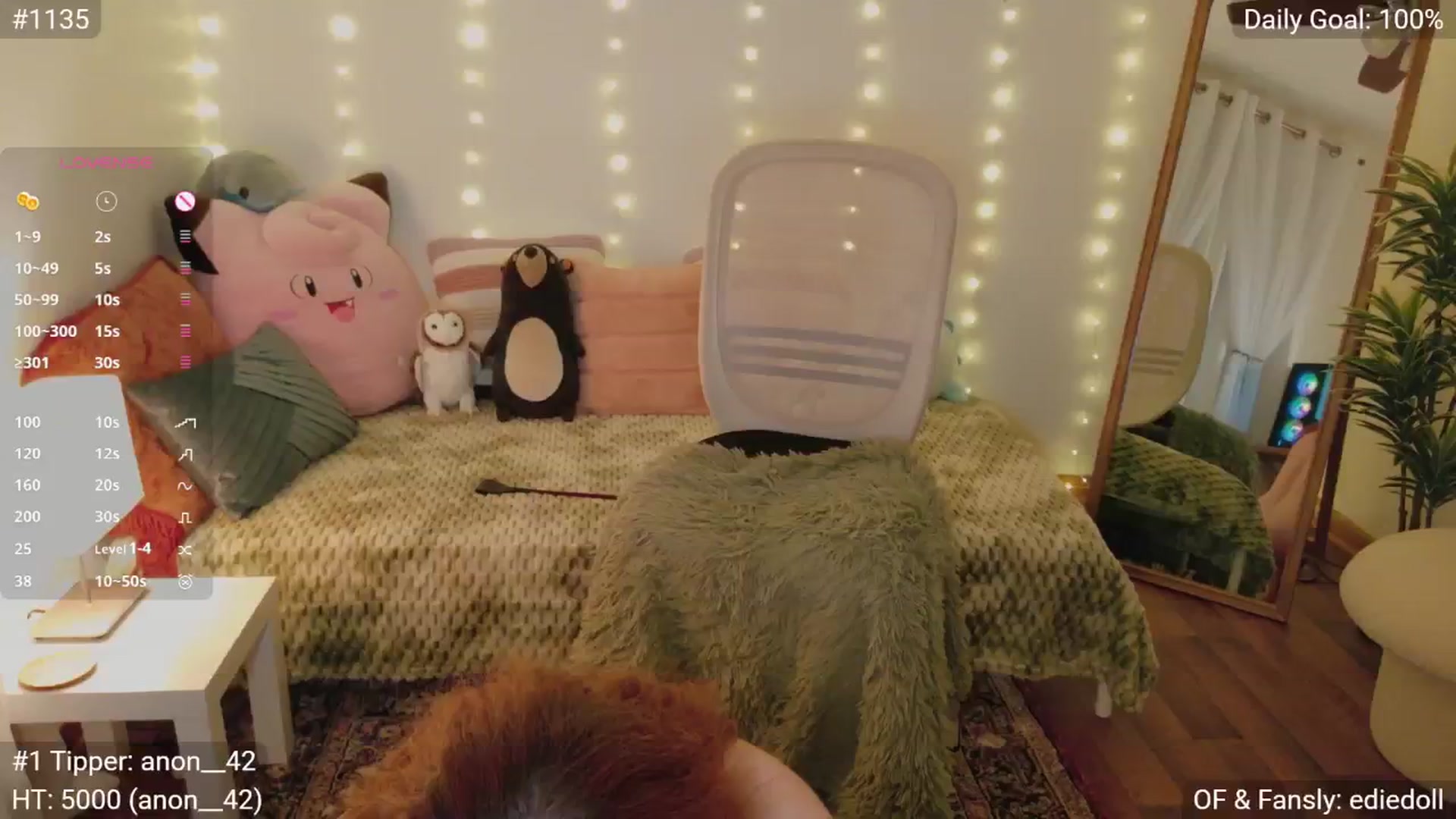 Gallery image thumbnail from EdieDoll's myfreecams stream on, 03/27/2025, 05:21 image 19 of 20