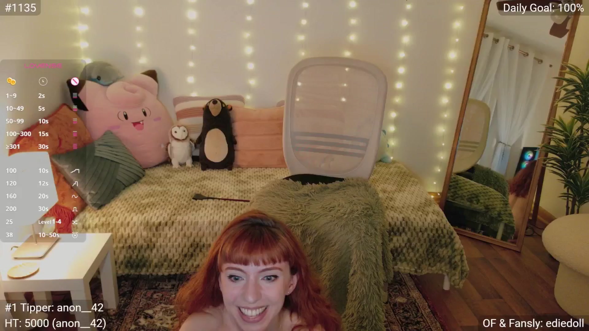 Gallery image thumbnail from EdieDoll's myfreecams stream on, 03/27/2025, 05:21 image 18 of 20