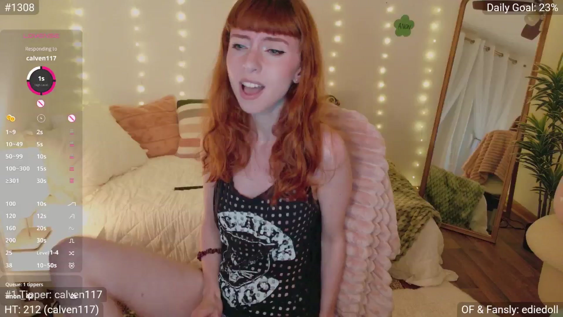 Gallery image thumbnail from EdieDoll's myfreecams stream on, 04/08/2025, 05:42 image 6 of 20