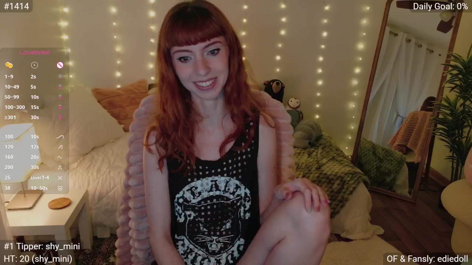 Gallery image thumbnail from EdieDoll's myfreecams stream on, 04/08/2025, 05:42 image 1 of 20