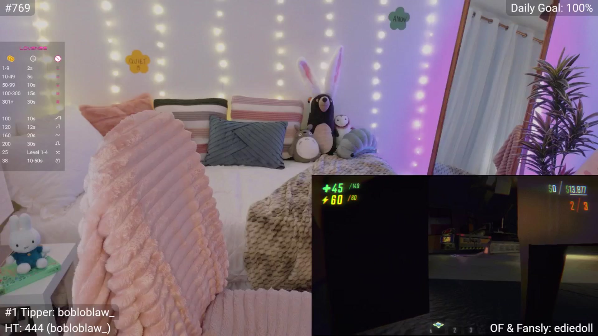 Gallery image thumbnail from EdieDoll's myfreecams stream on, 04/12/2025, 07:59 image 14 of 20