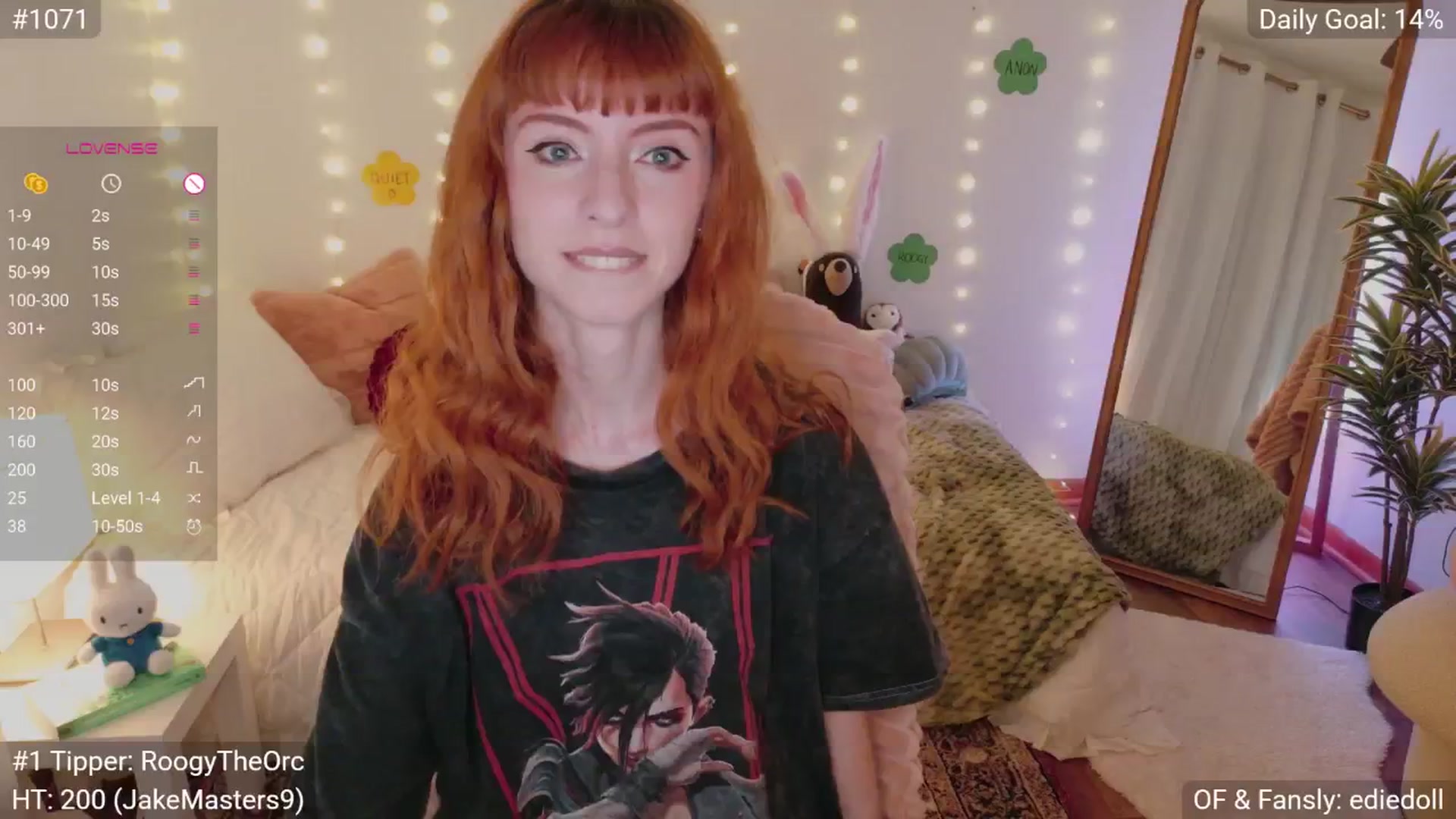 Gallery image thumbnail from EdieDoll's myfreecams stream on, 04/17/2025, 06:35 image 4 of 20