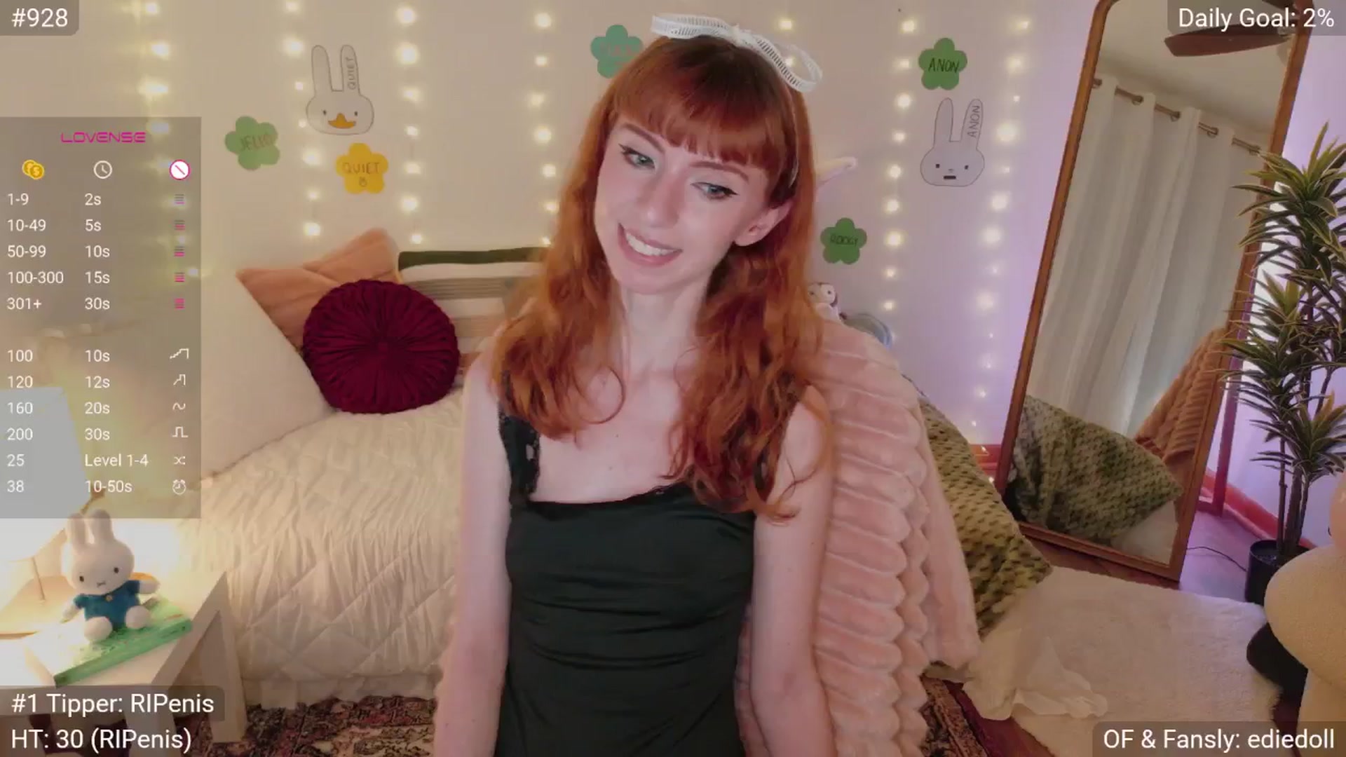 Gallery image thumbnail from EdieDoll's myfreecams stream on, 04/22/2025, 04:19 image 1 of 20