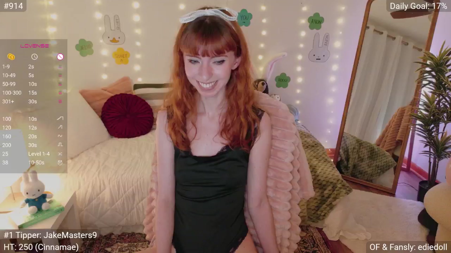 Gallery image thumbnail from EdieDoll's myfreecams stream on, 04/22/2025, 04:19 image 9 of 20