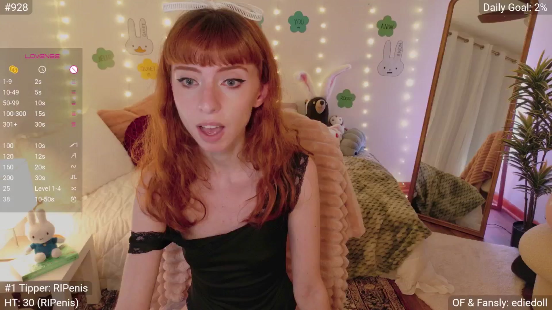Gallery image thumbnail from EdieDoll's myfreecams stream on, 04/22/2025, 04:19 image 3 of 20