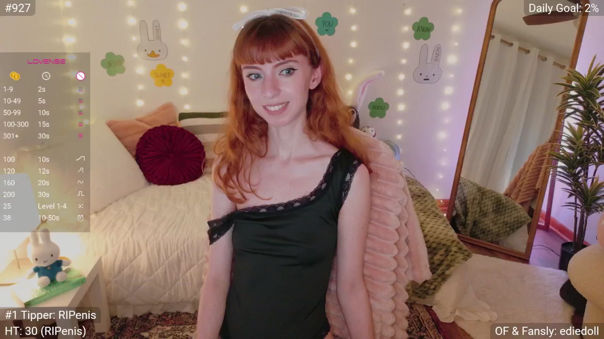 Gallery image thumbnail from EdieDoll's myfreecams stream on, 04/22/2025, 04:19 image 2 of 20