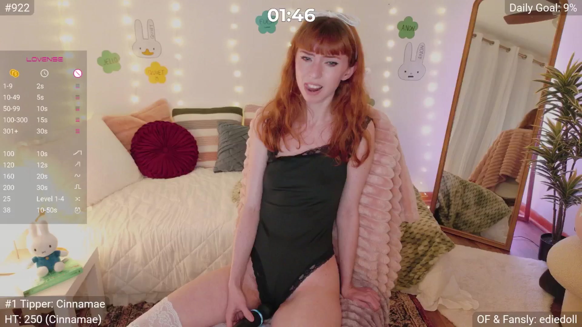 Gallery image thumbnail from EdieDoll's myfreecams stream on, 04/22/2025, 04:19 image 6 of 20