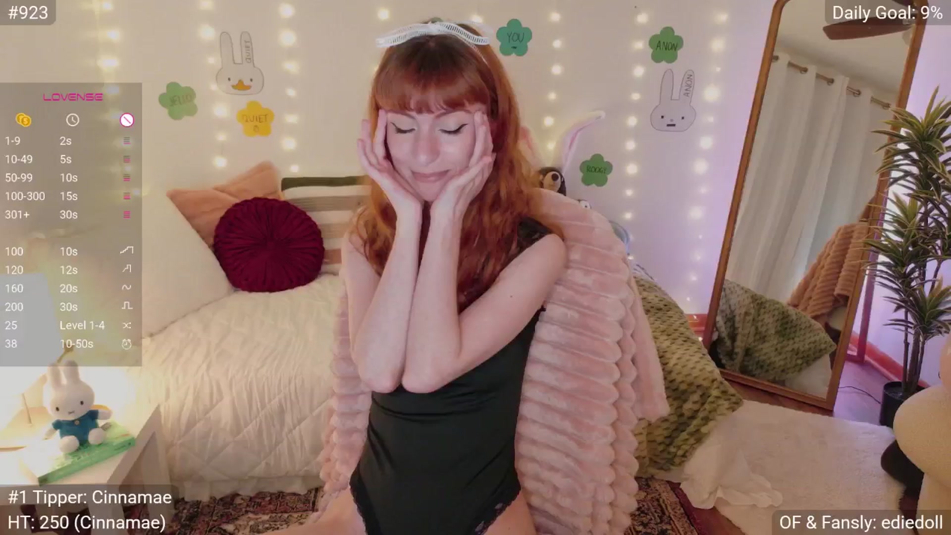 Gallery image thumbnail from EdieDoll's myfreecams stream on, 04/22/2025, 04:19 image 7 of 20