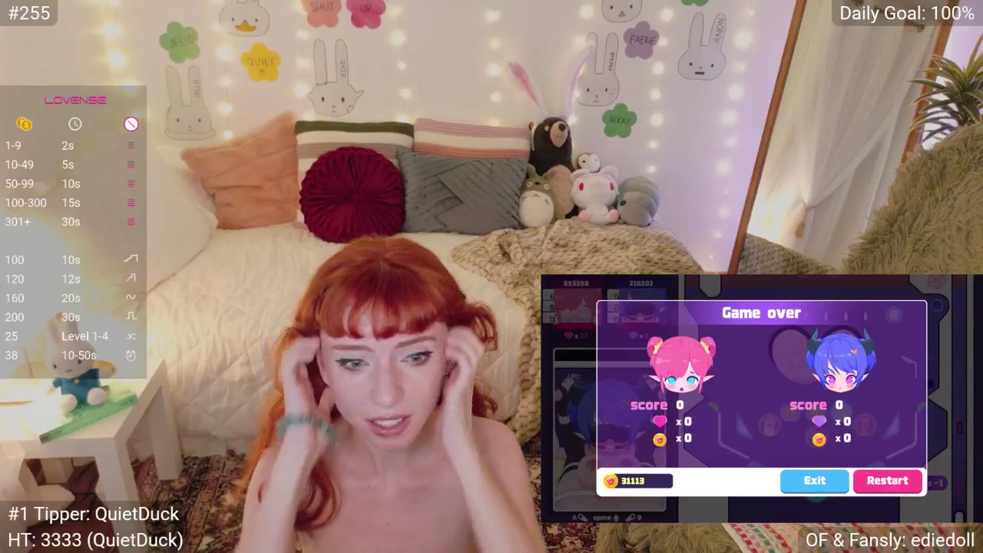 Gallery image thumbnail from EdieDoll's myfreecams stream on, 05/06/2025, 06:48 image 19 of 20