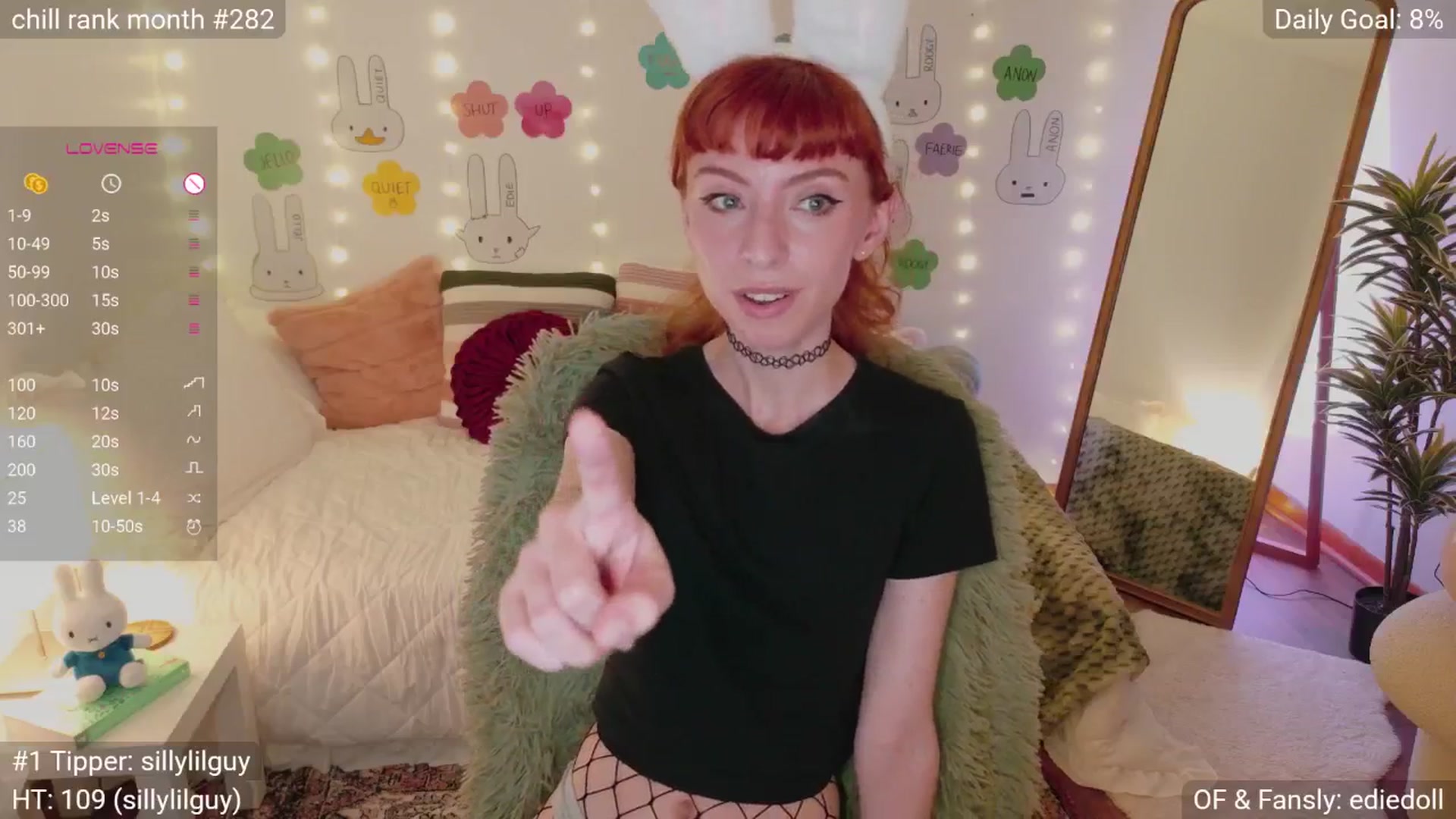 Gallery image thumbnail from EdieDoll's myfreecams stream on, 05/08/2025, 05:27 image 3 of 20