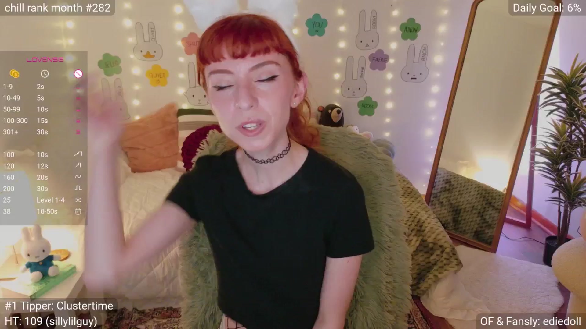 Gallery image thumbnail from EdieDoll's myfreecams stream on, 05/08/2025, 05:27 image 1 of 20