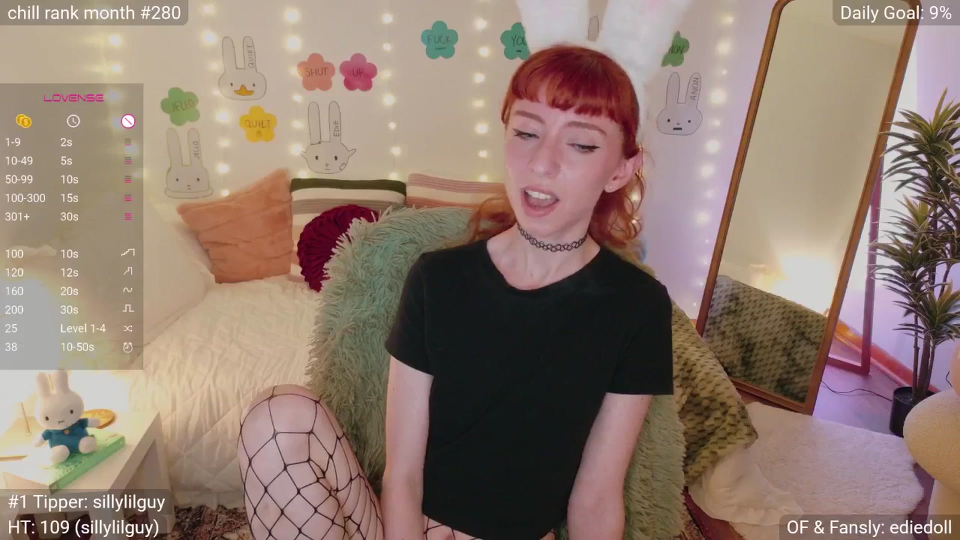 Gallery image thumbnail from EdieDoll's myfreecams stream on, 05/08/2025, 05:27 image 4 of 20