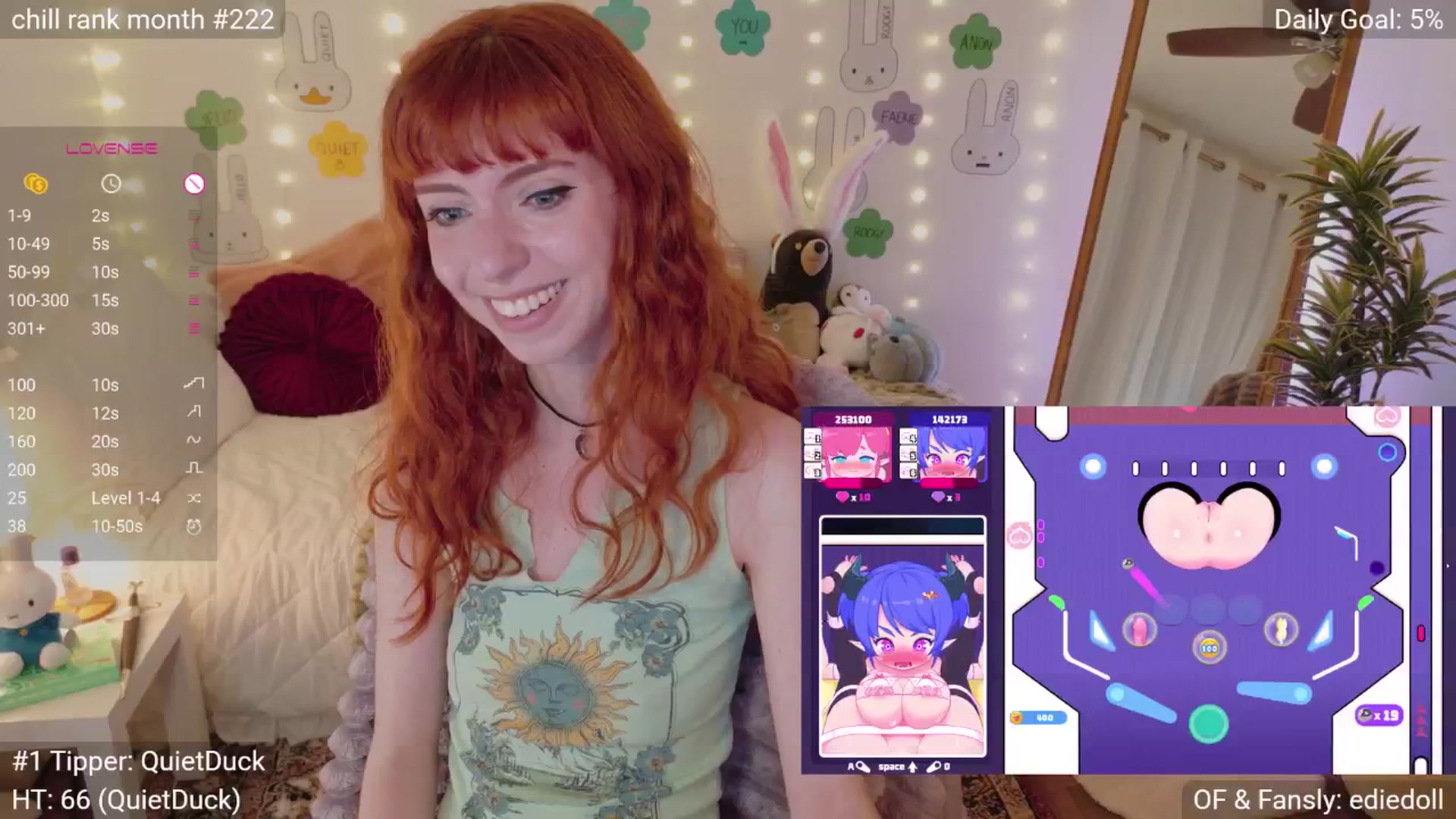 Gallery image thumbnail from EdieDoll's myfreecams stream on, 05/20/2025, 08:18 image 9 of 20
