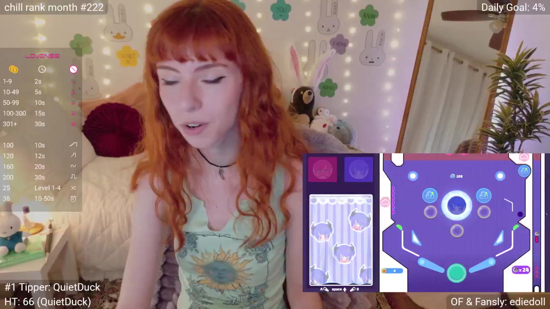 Gallery image thumbnail from EdieDoll's myfreecams stream on, 05/20/2025, 08:18 image 8 of 20