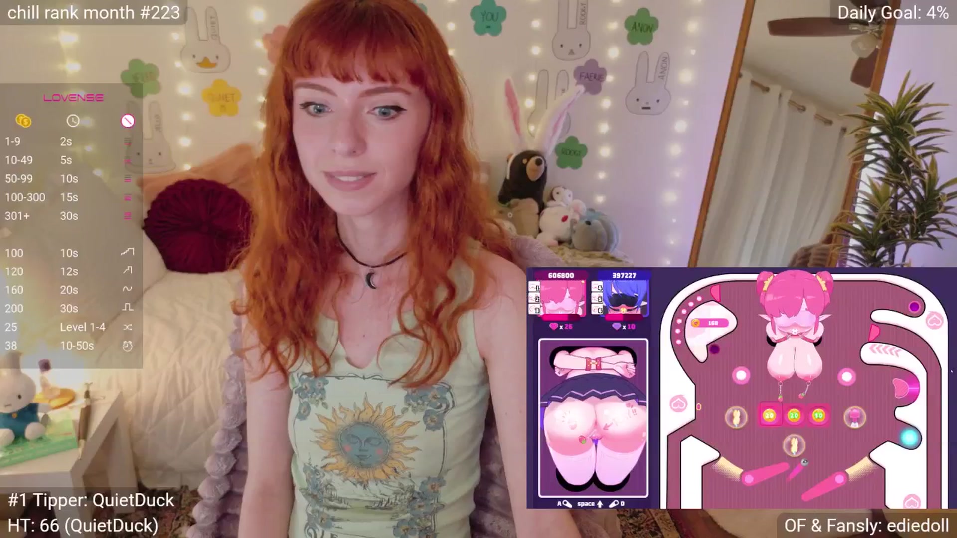 Gallery image thumbnail from EdieDoll's myfreecams stream on, 05/20/2025, 08:18 image 4 of 20