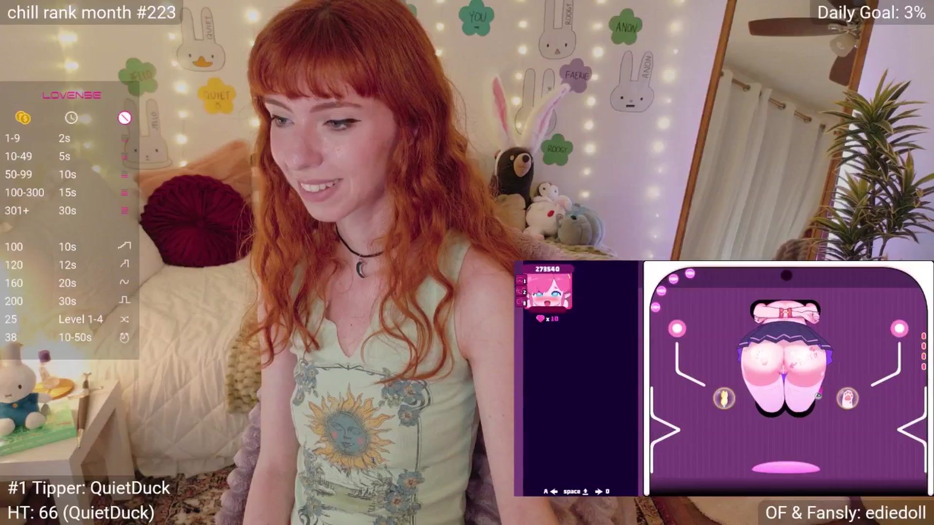 Gallery image thumbnail from EdieDoll's myfreecams stream on, 05/20/2025, 08:18 image 2 of 20