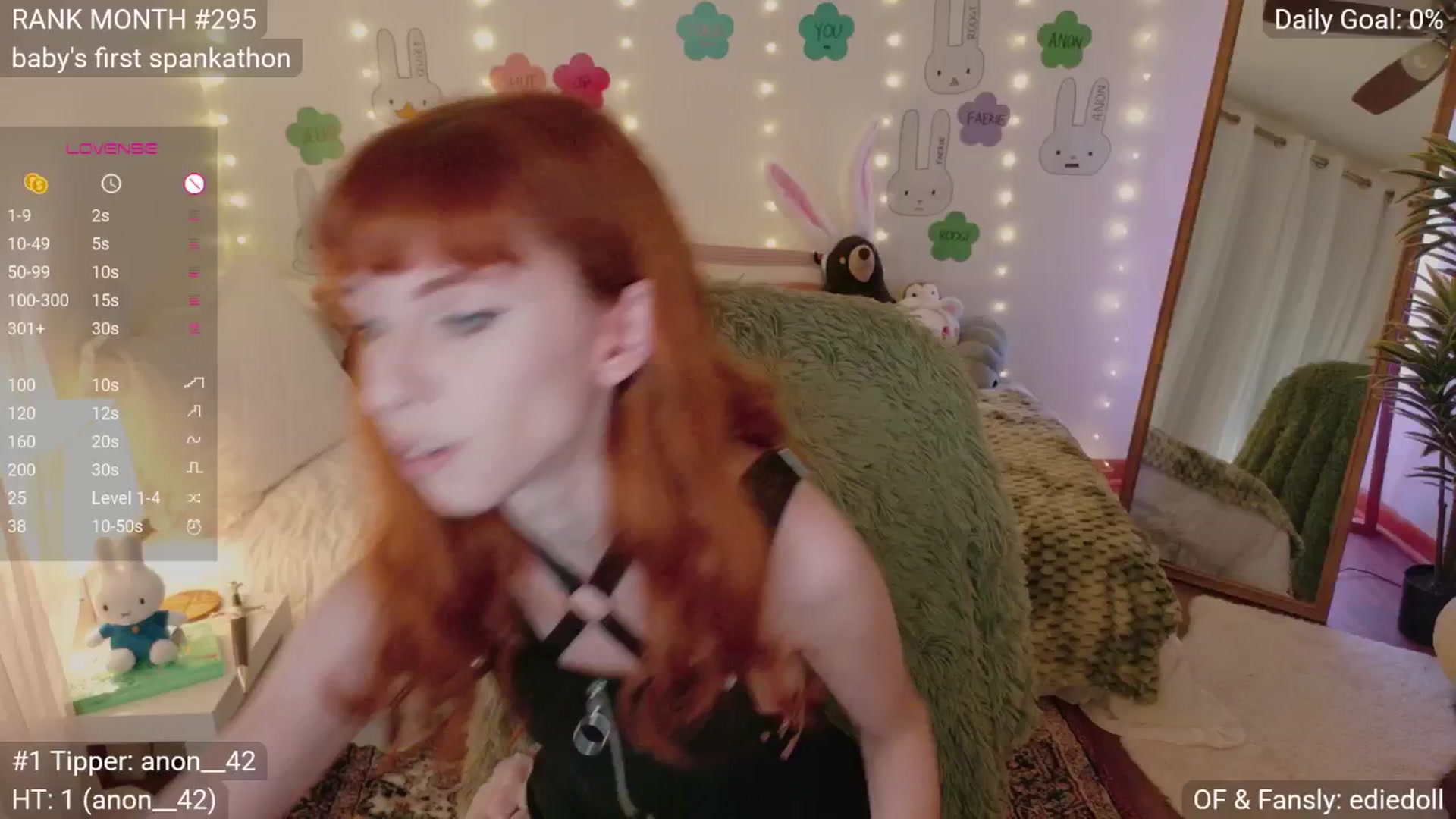 Gallery image thumbnail from EdieDoll's myfreecams stream on, 05/29/2025, 08:11 image 1 of 20