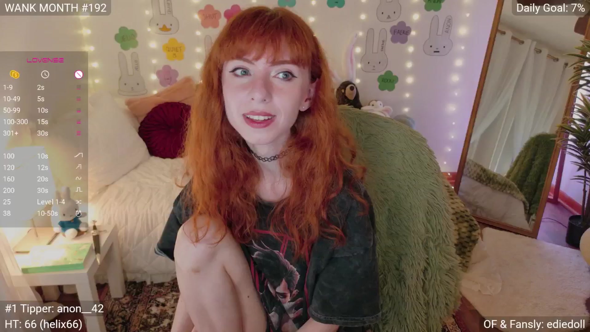 Gallery image thumbnail from EdieDoll's myfreecams stream on, 06/01/2025, 05:28 image 7 of 20