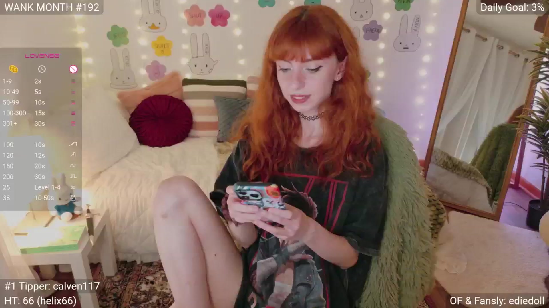 Gallery image thumbnail from EdieDoll's myfreecams stream on, 06/01/2025, 05:28 image 6 of 20