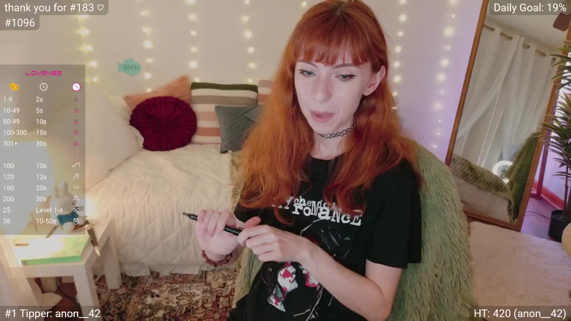 Gallery image thumbnail from EdieDoll's myfreecams stream on, 06/05/2025, 05:19 image 4 of 20