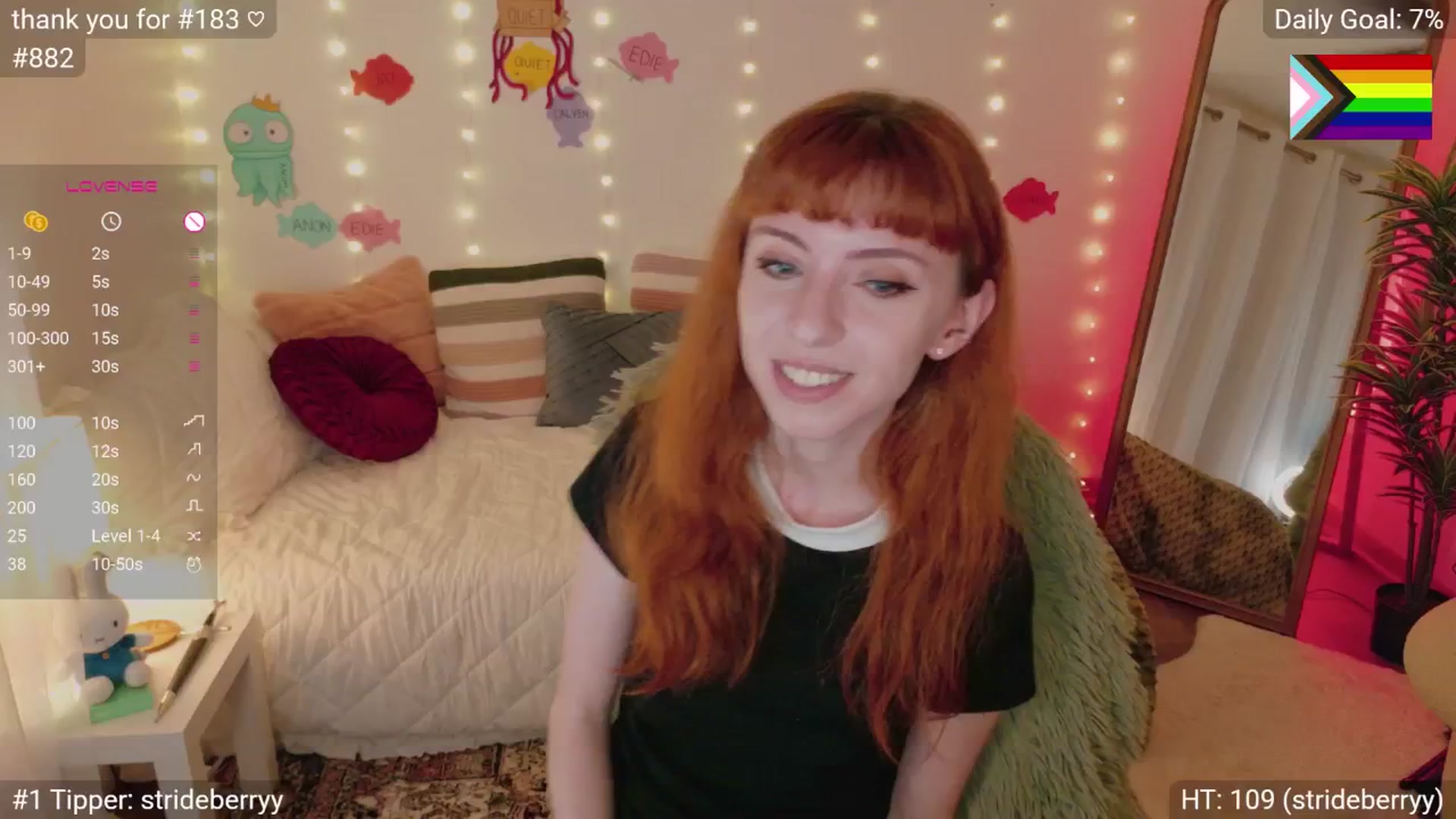 Gallery image thumbnail from EdieDoll's myfreecams stream on, 07/01/2025, 05:04 image 12 of 20