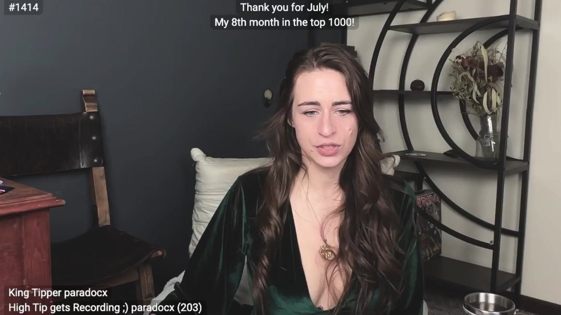 Gallery image thumbnail from EffyTudor's myfreecams stream on, 08/05/2024, 05:30 image 20 of 20