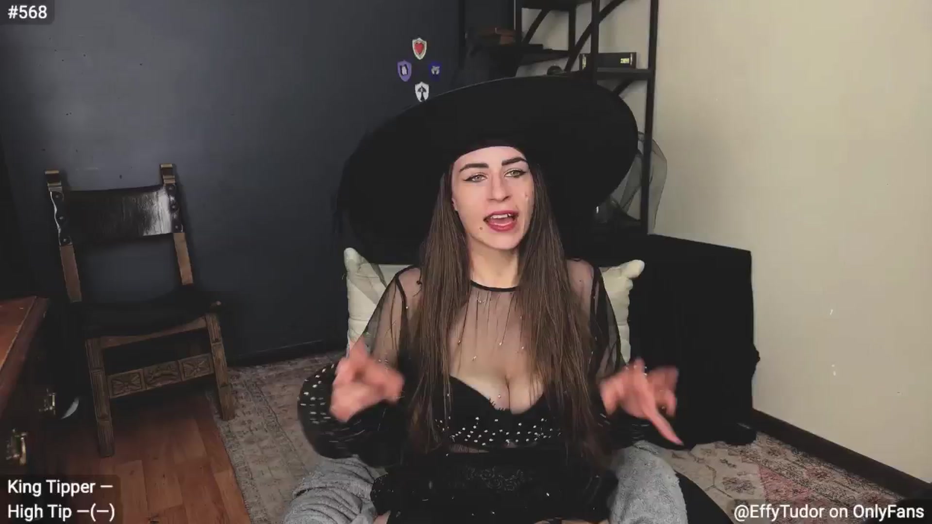 Gallery image thumbnail from EffyTudor's myfreecams stream on, 10/25/2024, 05:45 image 1 of 20