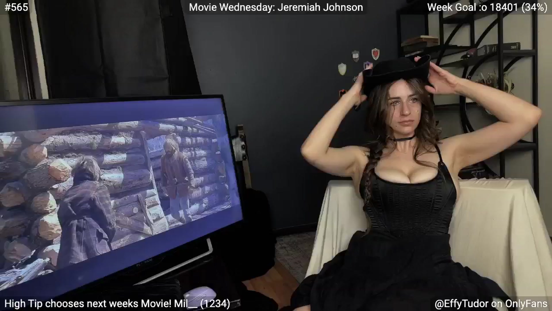 Gallery image thumbnail from EffyTudor's myfreecams stream on, 11/13/2024, 07:04 image 12 of 20