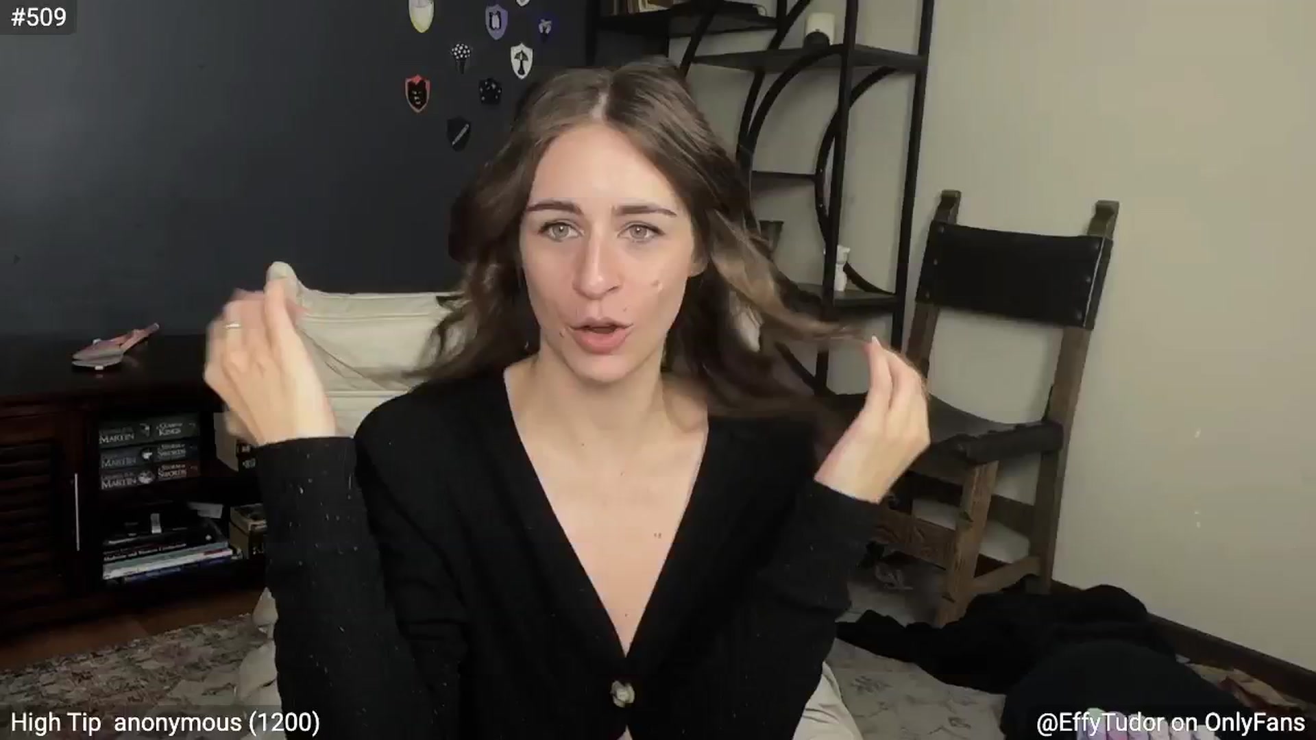 Gallery image thumbnail from EffyTudor's myfreecams stream on, 11/22/2024, 09:23 image 3 of 20
