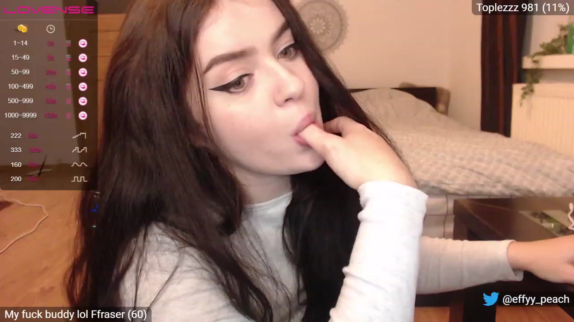 Gallery image thumbnail from Effy_peach's myfreecams stream on, 12/08/2022, 24:55 image 14 of 20