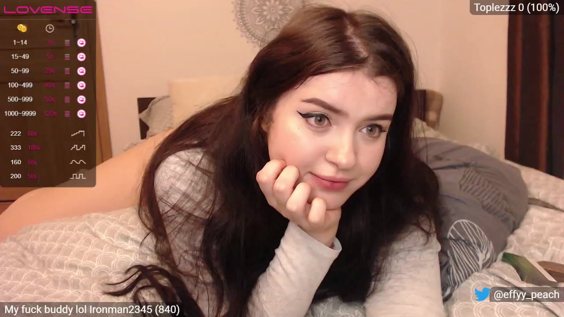 Gallery image thumbnail from Effy_peach's myfreecams stream on, 12/08/2022, 01:37 image 16 of 20