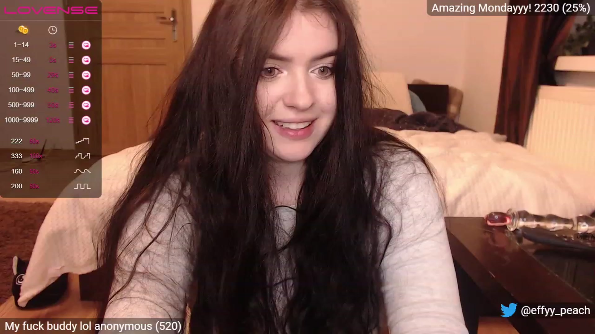 Gallery image thumbnail from Effy_peach's myfreecams stream on, 12/13/2022, 01:07 image 20 of 20
