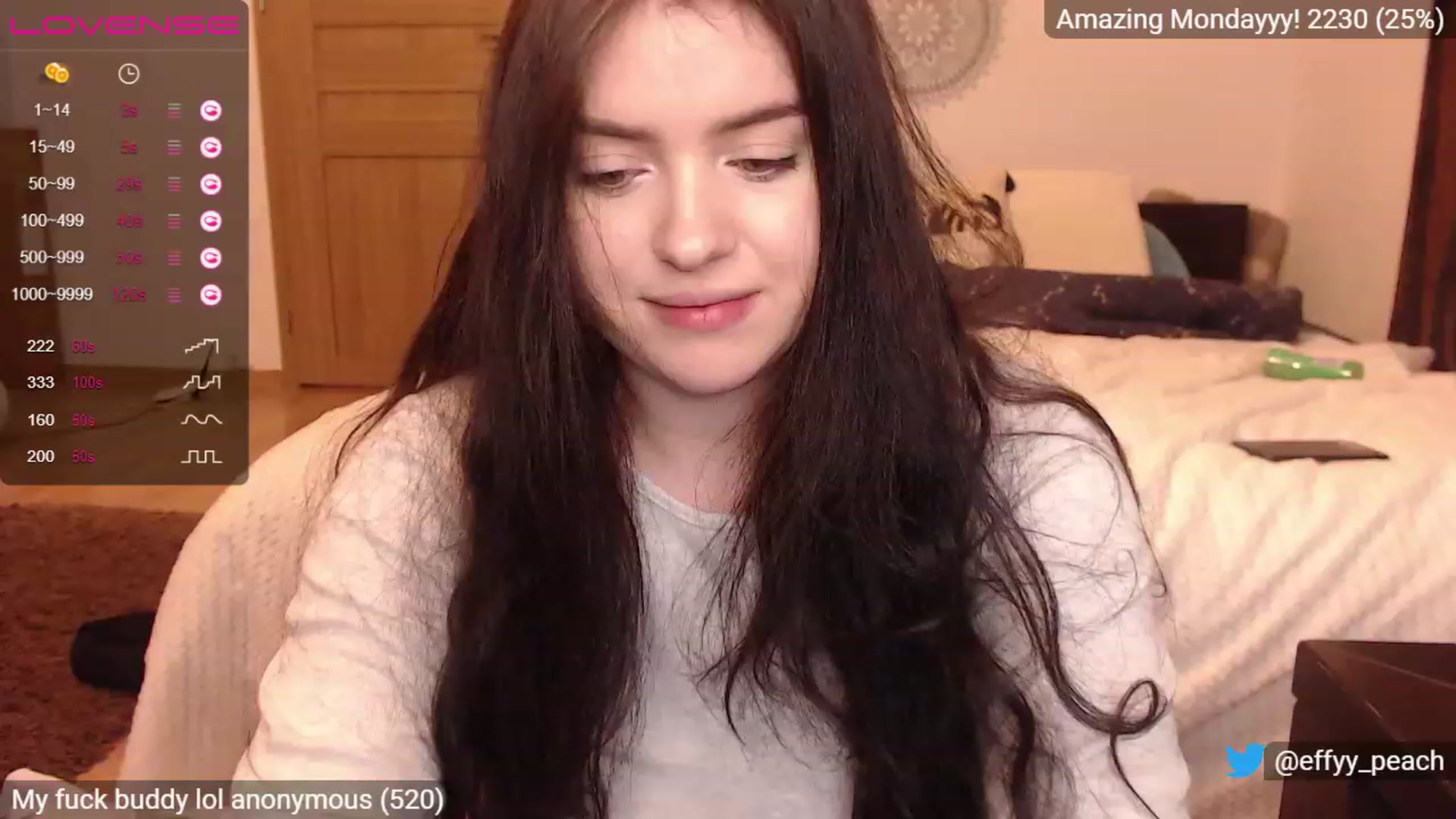 Gallery image thumbnail from Effy_peach's myfreecams stream on, 12/13/2022, 02:41 image 6 of 20