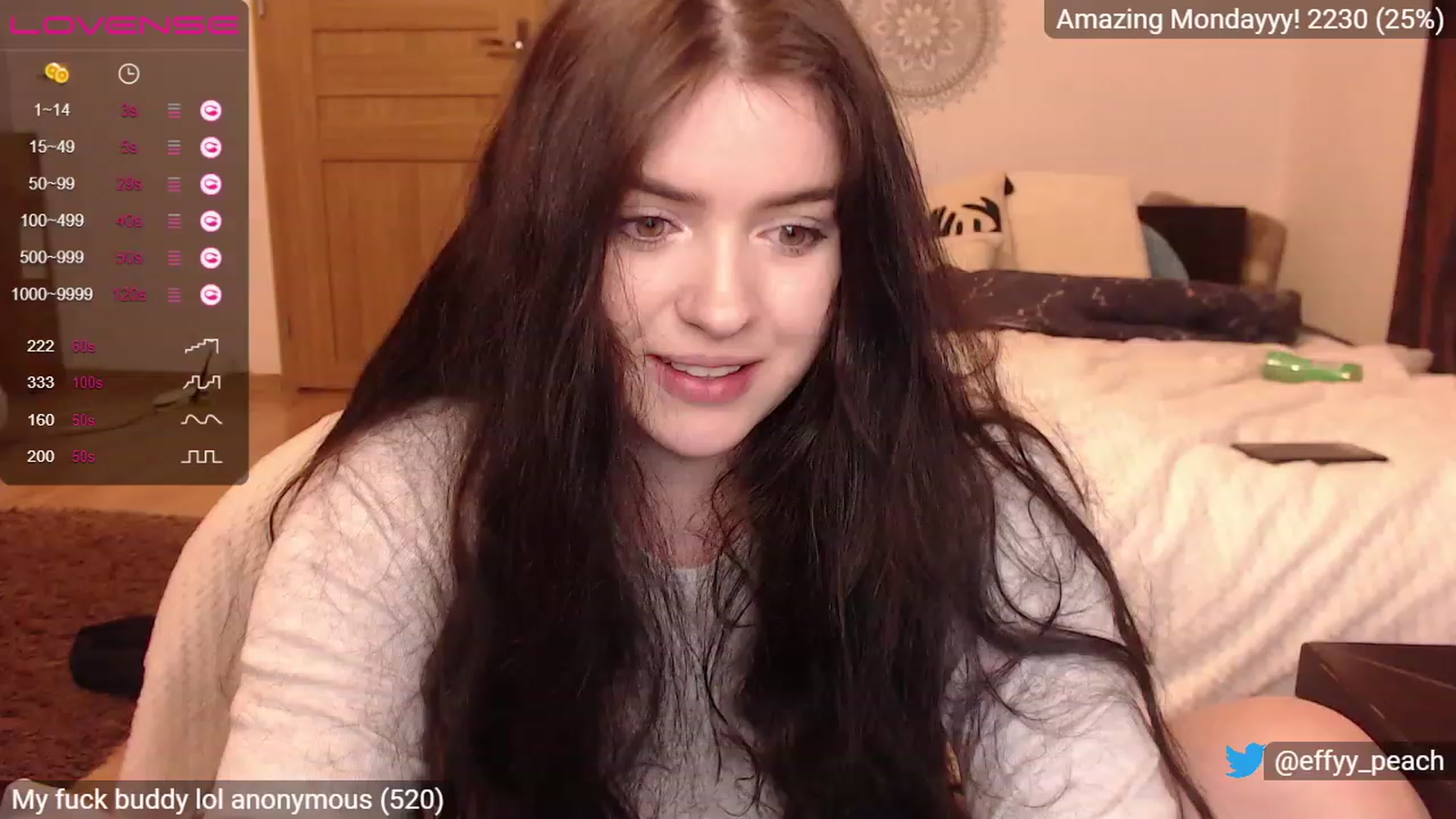 Gallery image thumbnail from Effy_peach's myfreecams stream on, 12/13/2022, 02:41 image 5 of 20
