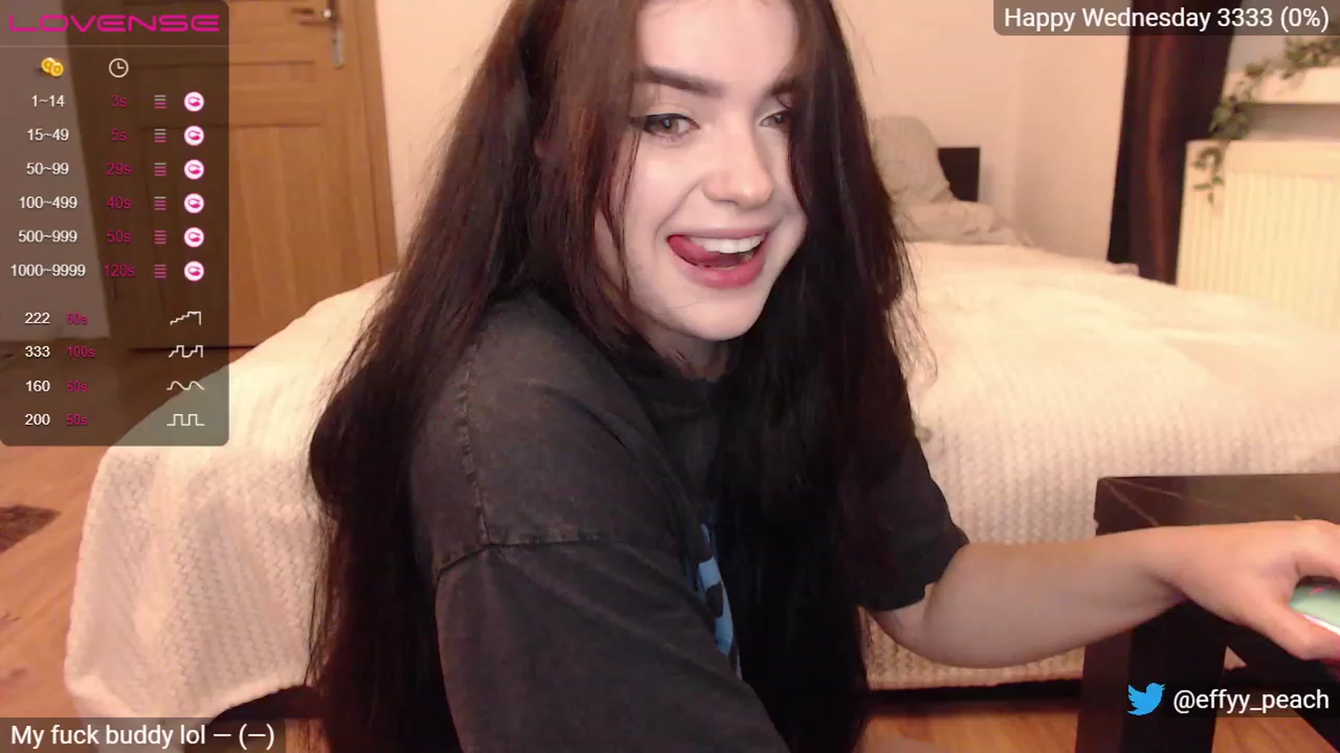 Gallery image thumbnail from Effy_peach's myfreecams stream on, 01/05/2023, 24:00 image 1 of 20