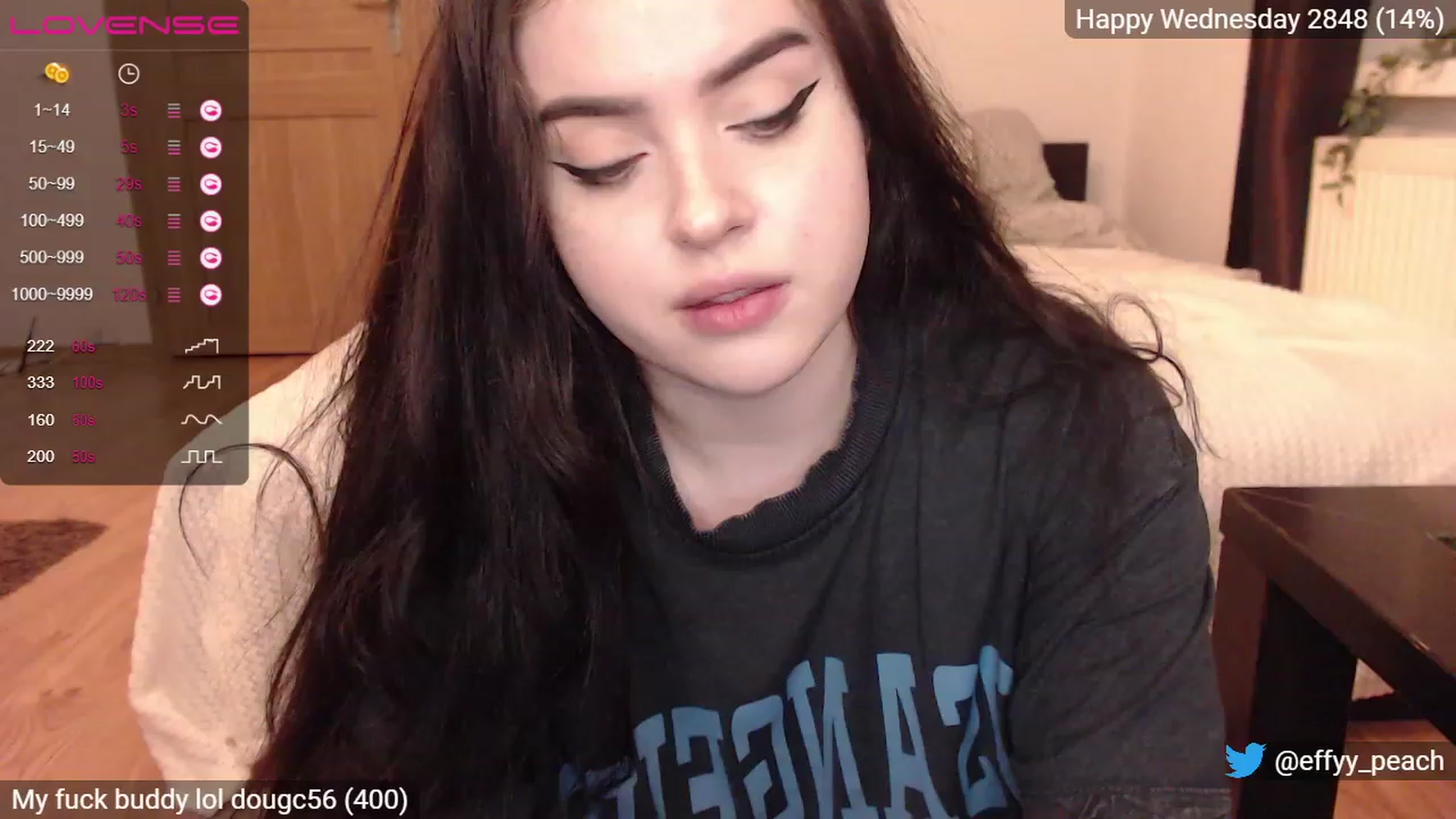 Gallery image thumbnail from Effy_peach's myfreecams stream on, 01/05/2023, 24:00 image 20 of 20