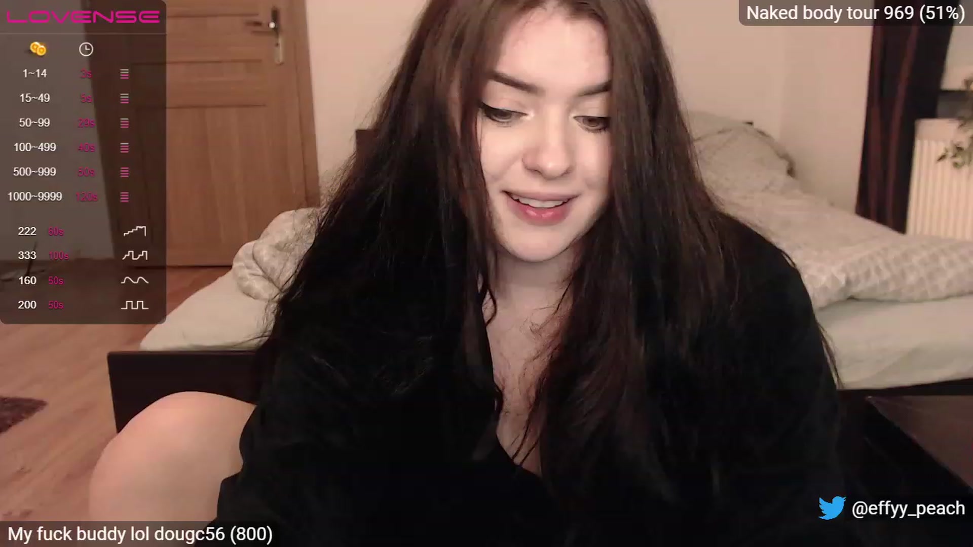 Gallery image thumbnail from Effy_peach's myfreecams stream on, 01/11/2023, 02:08 image 1 of 20