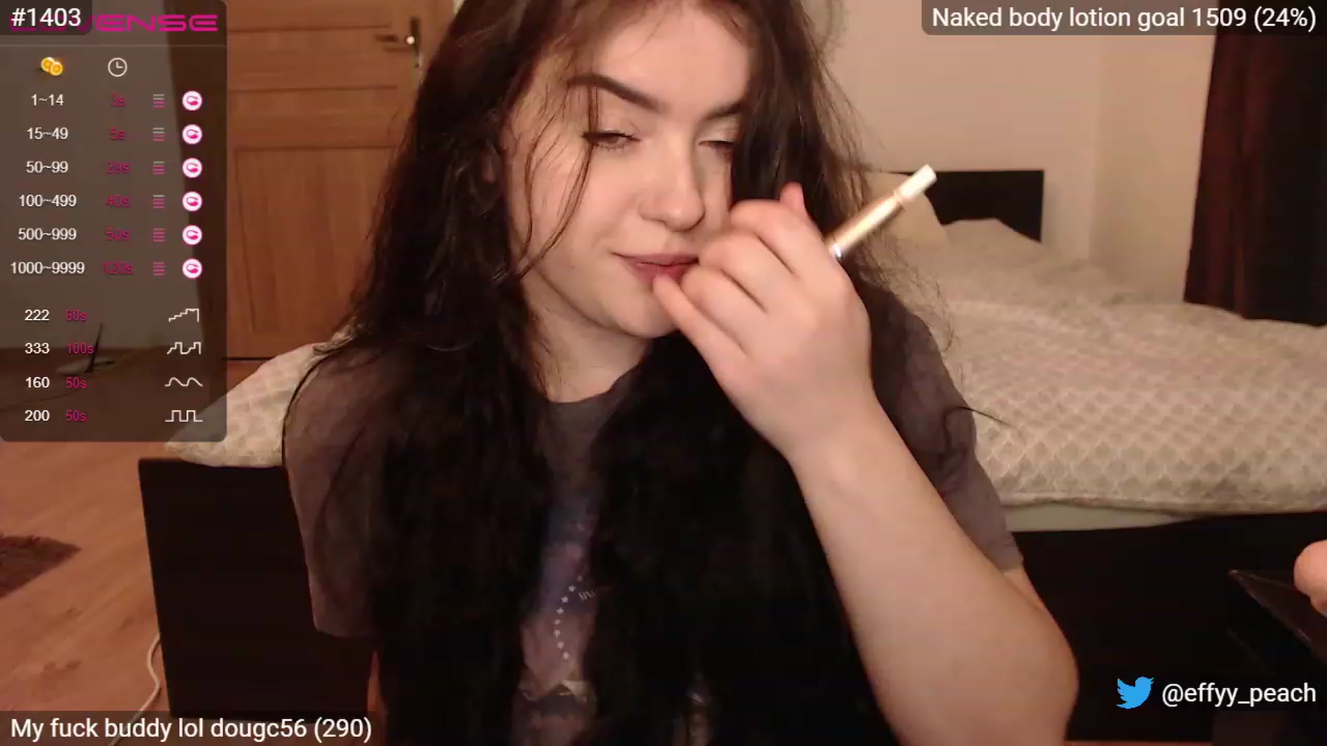 Gallery image thumbnail from Effy_peach's myfreecams stream on, 01/17/2023, 01:19 image 2 of 20