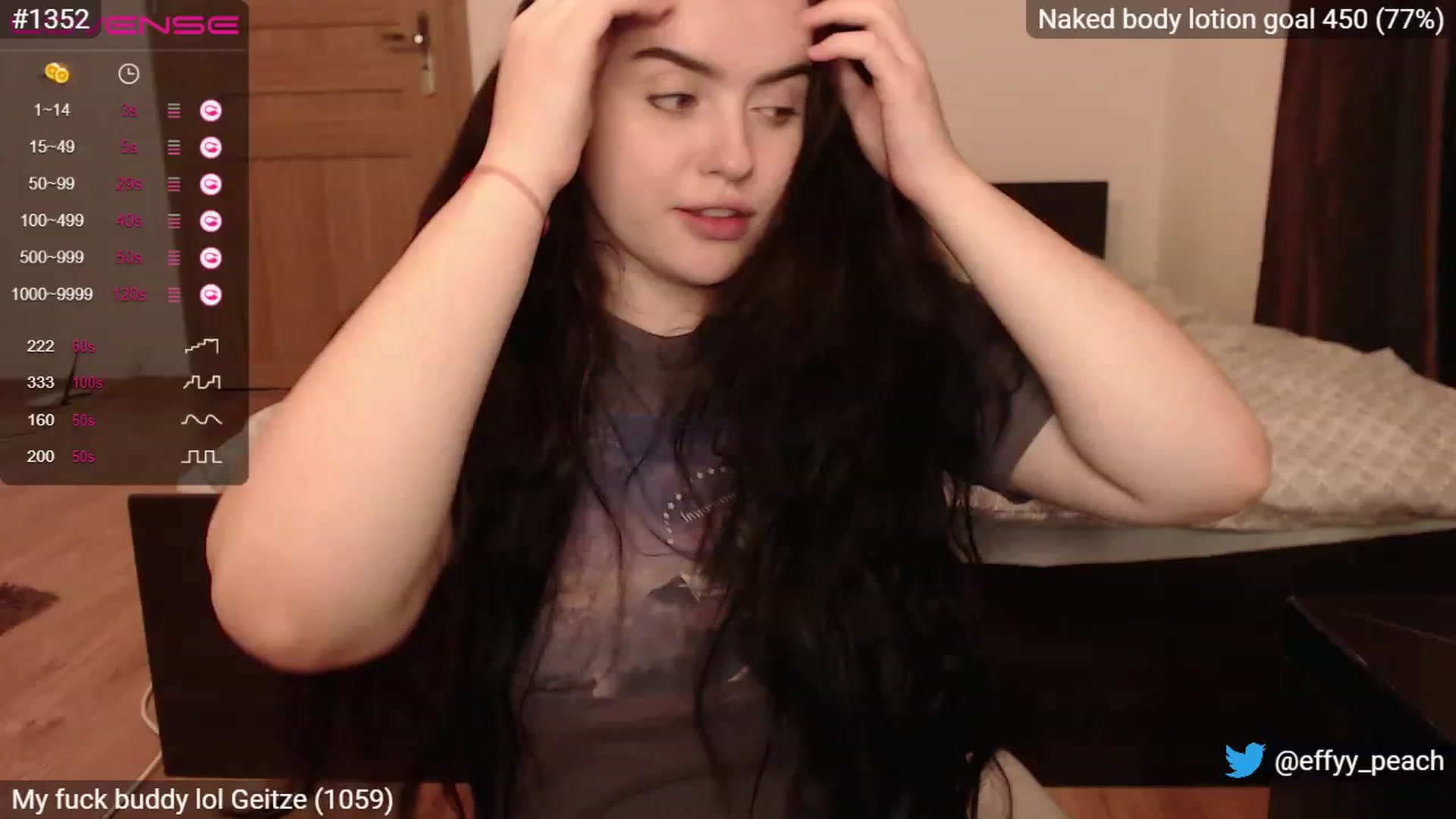 Gallery image thumbnail from Effy_peach's myfreecams stream on, 01/17/2023, 01:19 image 20 of 20