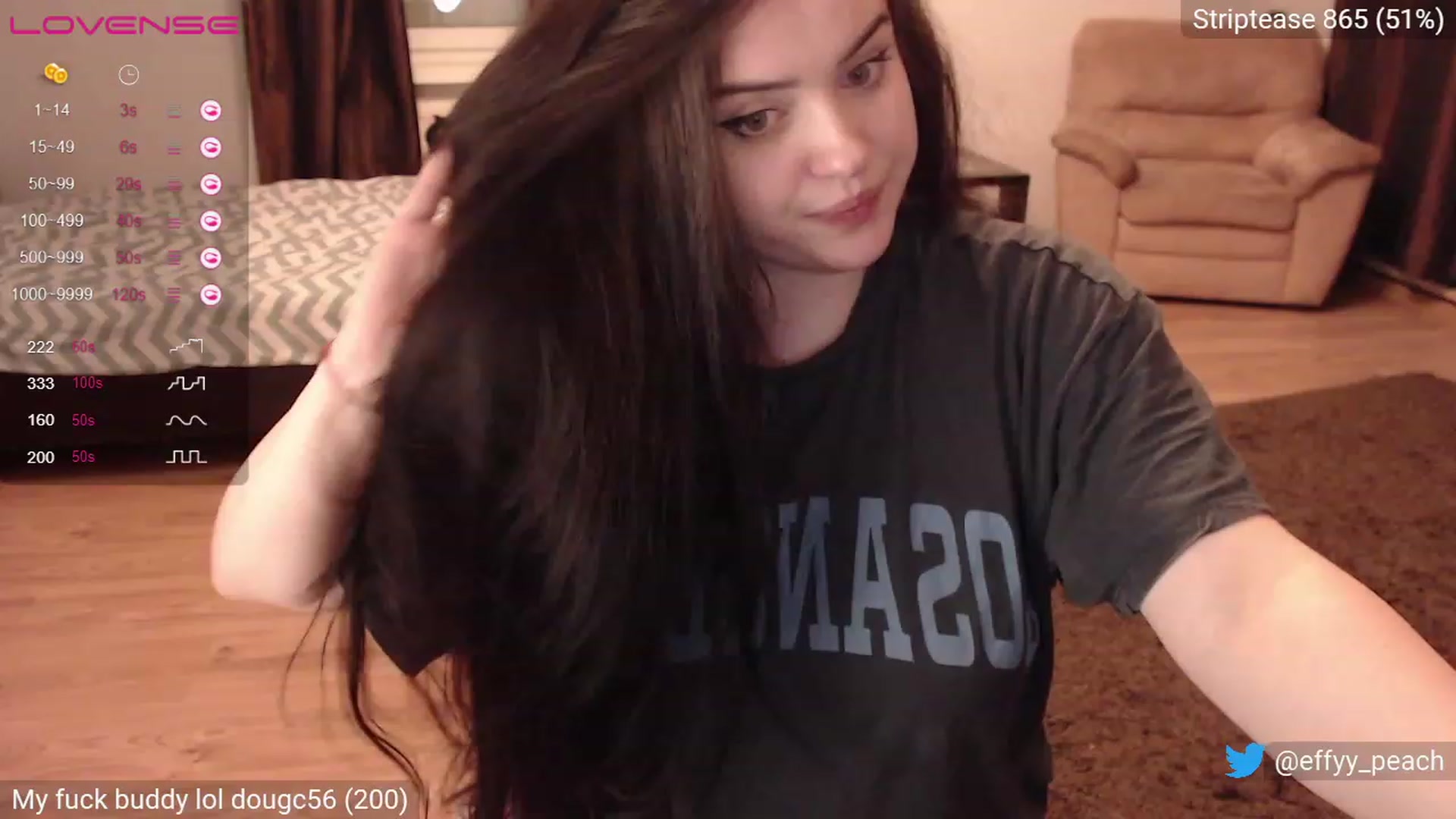 Gallery image thumbnail from Effy_peach's myfreecams stream on, 04/10/2023, 01:29 image 11 of 20