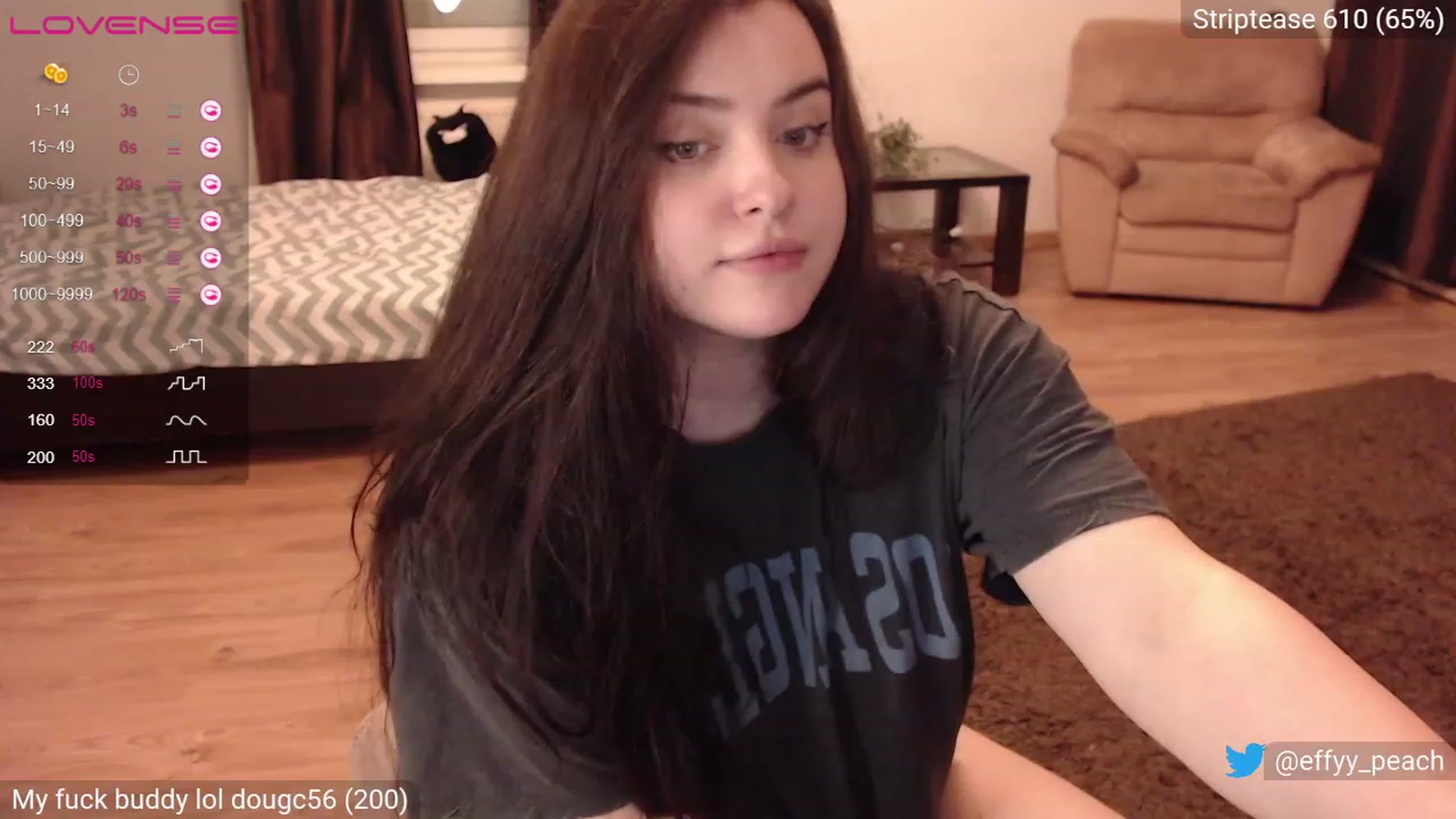 Gallery image thumbnail from Effy_peach's myfreecams stream on, 04/10/2023, 01:29 image 14 of 20