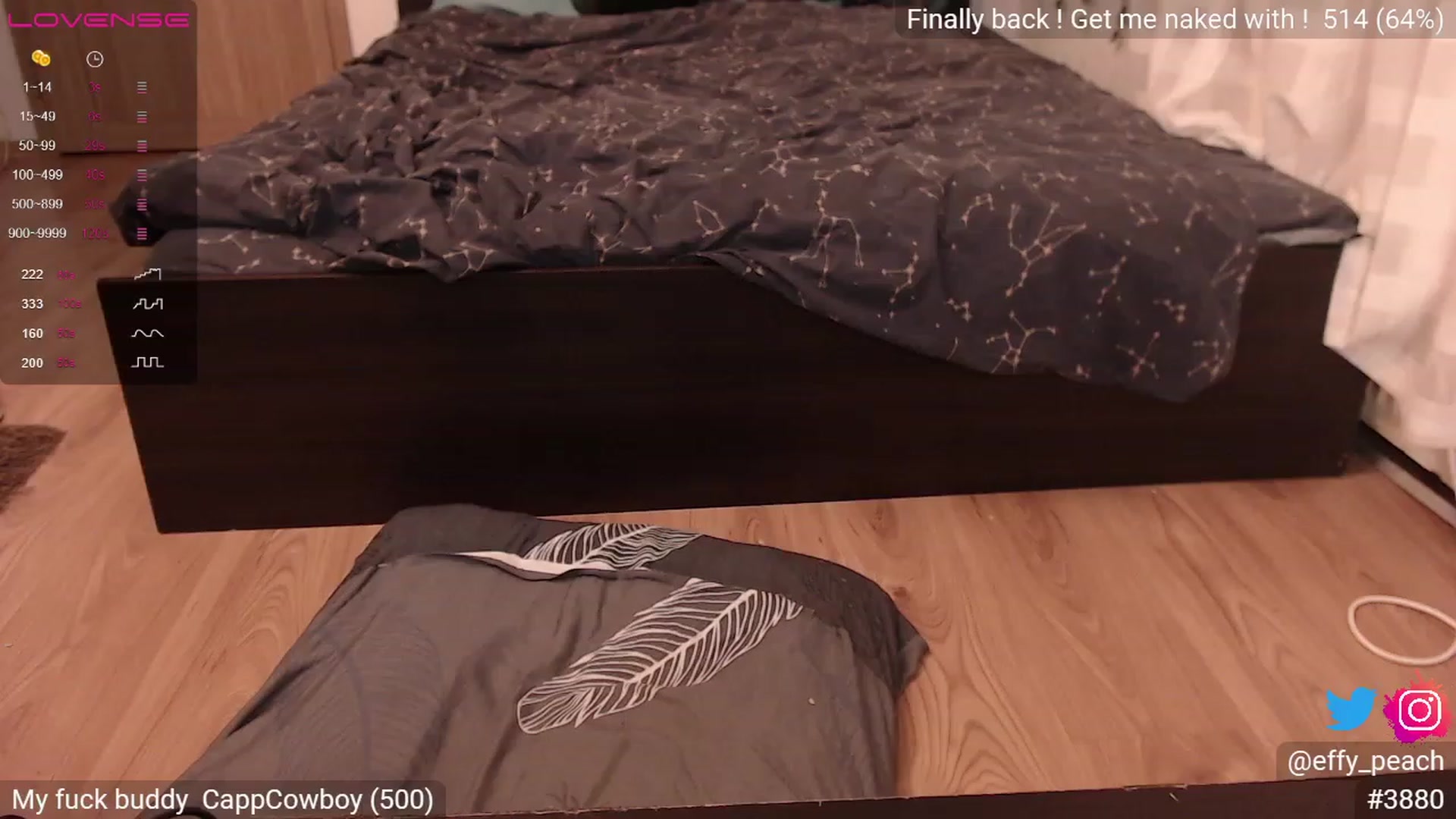 Gallery image thumbnail from Effy_peach's myfreecams stream on, 08/12/2023, 21:46 image 11 of 20