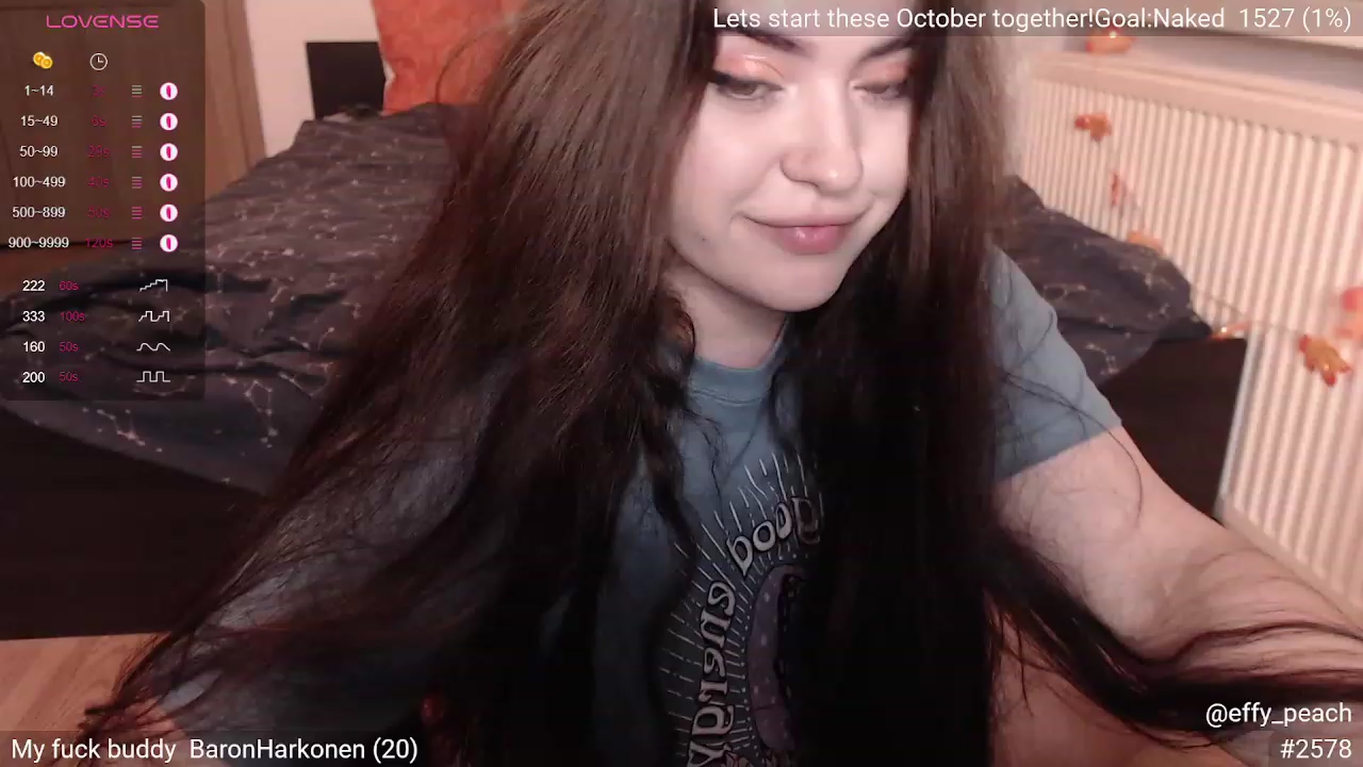 Gallery image thumbnail from Effy_peach's myfreecams stream on, 10/01/2023, 22:11 image 1 of 20
