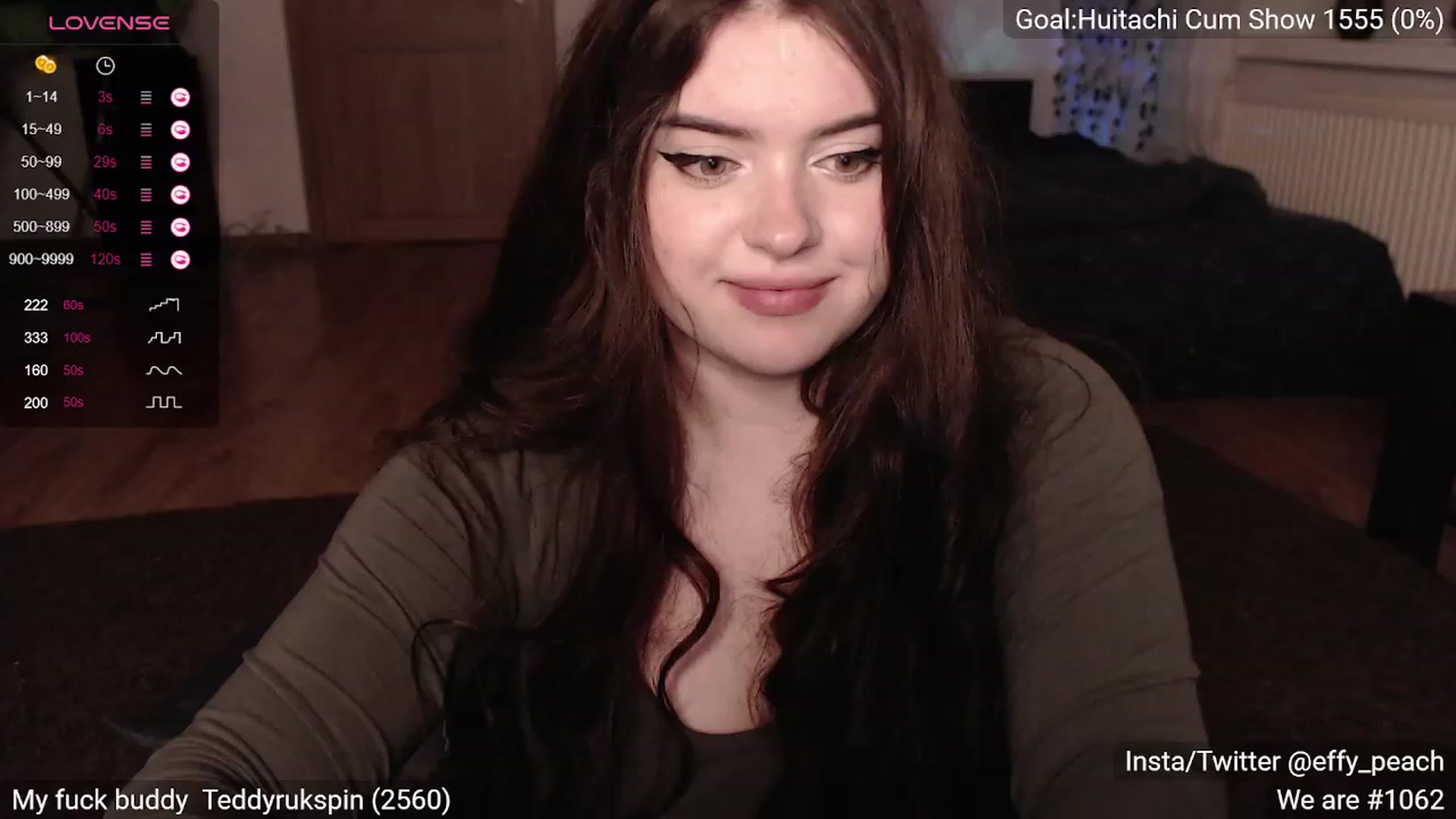 Gallery image thumbnail from Effy_peach's myfreecams stream on, 12/07/2023, 24:35 image 16 of 20